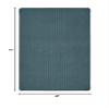 Carpets for Kids 7146.400 Soft-Touch Texture Blocks Solid Collection Carpet in Slate Blue 4ft x 6ft Rectangle Blue view 2