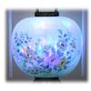  1149611 PC Accordion Lantern, Shuzo Fukayama, Peony, LED Firefly, Set of 2, Brown, Height 39.4 inches (100 cm), Firebag Diameter 14.2 inches (36 cm), Null view 2