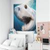 Shorping Wall Hanging Tapestry, 60x60Inches Hanging Wall Tapestry for Dcor Living Room Dorm Diving Sea Cortez Mako view 4