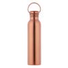 Premium Pure Copper Water Bottle Matte Finish 1000 ml Eco-friendly for Ayurveda Health Benefits Leakproof Design Stylish Reusable Bottle for Fitness & Hydration view 3