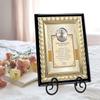 AllGiftFrames Graduation Gift Graduate Present School Student Congratulations Future Law School Attorney ESQ Desk Wall Plaque Display Poem Engrave Clock Gold Metal view 3