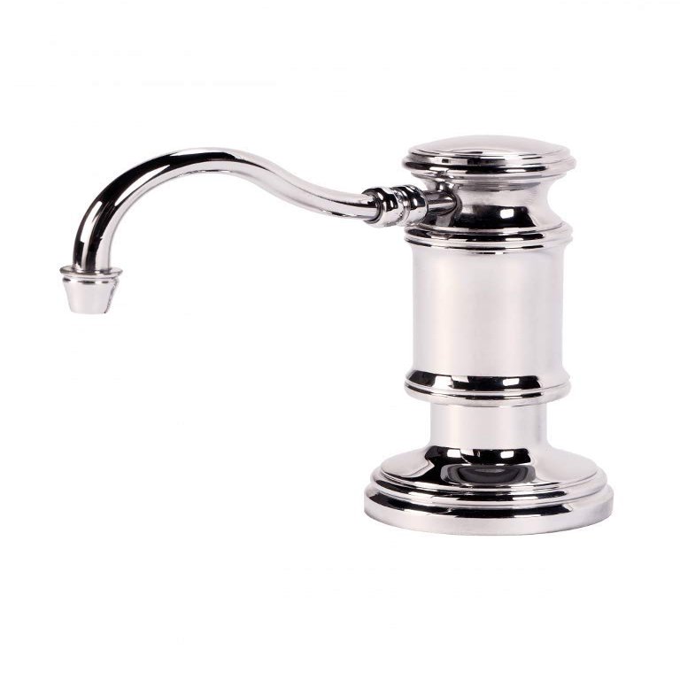 BTI Aqua-Solutions SL5060-CH Traditional Soap Lotion Dispenser with Hook Spout in Chrome