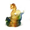 Amore Jewell Chinese Zodiac Collection - New Snake, Colored Glaze Glass (Liuli Crystal Glass) view 1