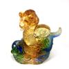 Amore Jewell Chinese Zodiac Collection - New Snake, Colored Glaze Glass (Liuli Crystal Glass) view 4