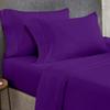 Crown Collection 100% Egyptian Cotton Sheets, Full Size Sheet Set, 4 Pc, 600 Thread Count, 16 inch Deep, Cooling, Breathable, Pineapple Design, Decorative Pillows view 1