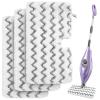 3 Pack Steam Mop Replacement Pads, Microfiber Steam Mop Pads with Scrub Strips, Compatible with Shark Steam Pocket Mop S3500 Series (S3501, S3601, S3901), Washable Pads for Sealed Hard Floors view 1