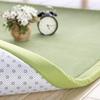 Coral Velvet Area Rugs Play Mat Carpet Crawling Mat for Nursery Baby Toddler Children Kids Room, Yoga Mat Exercise Pads (Light Green, 6.6 ft x 6.6 ft) view 4