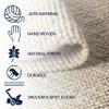 JONATHAN Y Pata Hand Woven Chunky Jute Light Ivory Indoor Area Rug, 5x8, Bohemian, Rustic, Cottage, Easy-Cleaning for Living Room, Bedroom, Kitchen, Non-Shedding (NRF102B-5) view 4