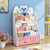 Bookcases Book Storage Rack Kids Childrens Front Facing Bookshelf Kindergarten Book Shelf Large Capacity Storage Rack Cartoon Floor Magazine Rack Cabinets & Shelves view 2