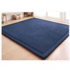 Coral Velvet Area Rugs Play Mat Carpet Crawling Mat for Nursery Baby Toddler Children Kids Room, Yoga Mat Exercise Pads (Dark Blue, 6.6 ft x 6.6 ft) view 1
