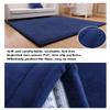 Coral Velvet Area Rugs Play Mat Carpet Crawling Mat for Nursery Baby Toddler Children Kids Room, Yoga Mat Exercise Pads (Dark Blue, 6.6 ft x 6.6 ft) view 4