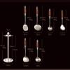 304 Stainless Steel Kitchen Utensil Set  7-Set Stainless Steel Spatula Kitchen Long Handle Kitchen Shovel Cooking Shovel  Nonstick Cookware Set ZF-41 view 2
