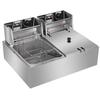 Electric Fryer, 5000W MAX 110V 12.7QT/12L Stainless Steel Electric Deep Fryer with Double Basket Large Countertop Oil Fryer French Fry Ideal for Restaurant Home Kitchen view 4