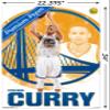 Trends International NBA Golden State Warriors - Stephen Curry 15 Wall Poster, 22.375" x 34", Premium Poster & Clip Bundle view 3