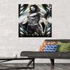 Trends International DC Comics Movie - Aquaman - Graphic Wall Poster, 22.375" x 34", Premium Poster & Mount Bundle view 2