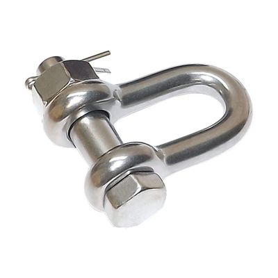 MH GLOBAL Bolt Pin D Ring Rig Boating 5/8" Marine Stainless Steel 316 Chain Shackle