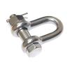 MH GLOBAL Bolt Pin D Ring Rig Boating 5/8" Marine Stainless Steel 316 Chain Shackle view 1