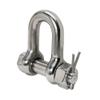 MH GLOBAL Bolt Pin D Ring Rig Boating 5/8" Marine Stainless Steel 316 Chain Shackle view 2