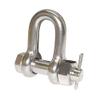 MH GLOBAL Bolt Pin D Ring Rig Boating 3/4" Marine Stainless Steel 316 Chain Shackle view 4