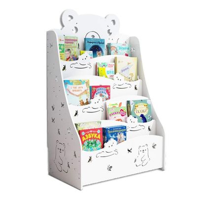 Bookcases Children's Bookshelf Book Storage Rack Kids Childrens Front Facing Bookshelf Kindergarten Book Shelf Large Capacity Storage Rack Cabinets & Shelves