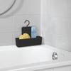 Allstar Minas Shower Caddy Black Shower Shelf Wall Basket view 2