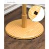 COAT RACK Floor Solid Wood Assembly Household Storage Rack Hanger (Color : C) view 2