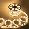 Thaisan7, Warm White DC12V Neon LED Rope Light Waterproof Flex Strip Commercial Boat Bar Sign Home House Gardern Wedding Pary Decor (Length: 16FT) view 1