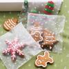 Sperrins 100 Pcs Transparent Self Adhesive Bag Gift Strong Packaging Bags for Candy Biscuit Cakes view 2