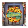 Flower Fall Wreath Over the Door Wooden Hanger art by G.DeBrekht 8185305-2H - Designocracy view 1