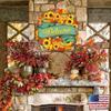 Flower Fall Wreath Over the Door Wooden Hanger art by G.DeBrekht 8185305-2H - Designocracy view 3