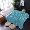 Savannan Fleece Throw Blanket for Couch/Bed Cozy Super Warm Soft Microfiber Fuzzy Flannel Blanket for Adults Kids,Green Polka Dot 40" x 50" view 2