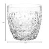 Barski Tumbler Glass - Double Old Fashioned - Set of 6 Glasses - Fully Designed DOF tumblers - For Whiskey - Bourbon - Water - Beverage - Drinking Glasses - 12 oz. - Crystal - Made in Europe view 3