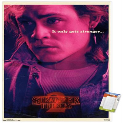 Trends International Netflix Stranger Things: Season 2 - Billy Wall Poster, 22.375" x 34", Premium Poster & Mount Bundle
