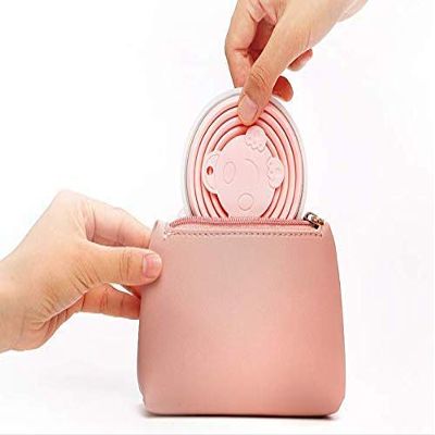 Cshxsfz Silicone Folding Cup Ultrathin for Office Outdoor Travel Running Camping 2 Packs 250ml BPA-Free