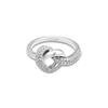Bansriracha Jewelry Knotted Heart Rings for Women Fashion Making Mother's Gift Sterling Silver Original Ring (7.5) view 3