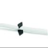 Durable Cavoline Cable Management Clips - Pack of 6 Large Graphite Self-Adhesive Cable Channeling Clips for 1 Cable - Perfect for Cable and Wire Management - Great for Holding Electrical Cords view 3