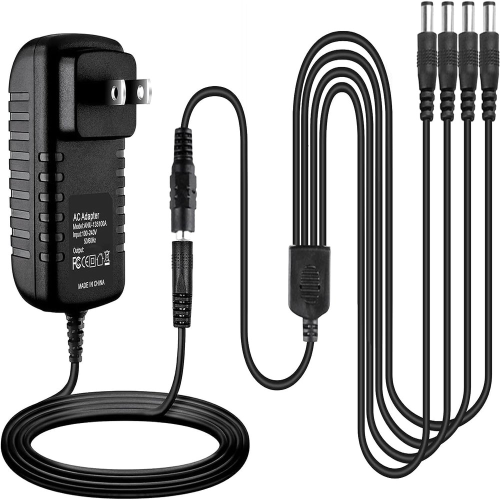 Accessory USA AC Adapter Replacement for Lemax Lighted Accessory 4.5V # 74706 Christmas Village Houses Playground Display 3/4 Output Jacks 4.5VDC - 5V 930mA 0.5A - 2A Regulated Power Supply Charger