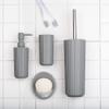 Allstar Soap Dispenser Polypropylene Grey Diameter 7 x 18 cm view 2