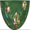 Bucilla 86954E Felt Applique 43" Christmas Tree Skirt Kit, Lodge Santa view 1