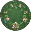 Bucilla 86954E Felt Applique 43" Christmas Tree Skirt Kit, Lodge Santa view 3