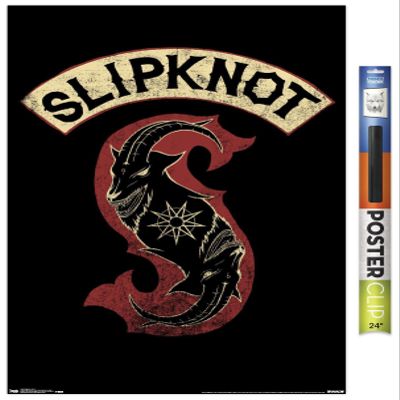 Trends International Slipknot - Patch Wall Poster, 22.375" x 34", Premium Poster & Clip Bundle