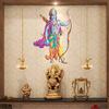 Rangoli Vinyl Wall Sticker Multicolour Vinyl Medium Size 40cm or 50 cm Pack of 1 Sticker view 2