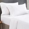 600 Thread Count 100% Cotton Sheet Expanded Queen Sheets Set, 4-Piece Long-Staple Combed Pure Cotton Best Sheets for Bed, Breathable, Soft & Silky Sateen Weave Fits Mattress Upto 16'' Deep Pocket view 1