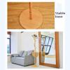 COAT RACK Free Standing Solid Wood Landing Single Shot Stable Base Hangers (Color : B) view 2