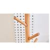 COAT RACK Free Standing Solid Wood Landing Single Shot Stable Base Hangers (Color : B) view 4