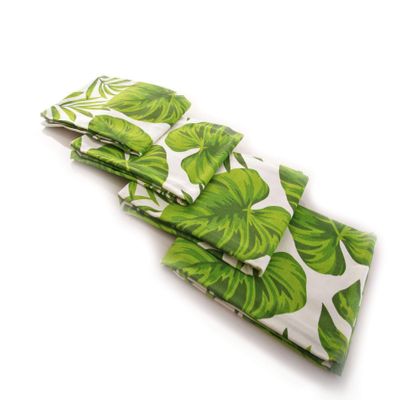100% Cotton Monstera Hand Towel- Kitchen Dish Towel- Tea Towel - Flour Sack Towel (Set of 6)