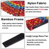 Amajiji Rave Fans Large Folding Hand Fan Popping Fan for Line Dancing, Big Clacking Clap Fans Foldable for Dance,Music Festival, Party (Fantasy Flowers) view 4