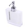 5 Piece Bathroom Accessories Set Includes Includes Emulsion bottle, Toothbrush Holder, 2 Gargle cup, Soap Dish, Plastic Gifts Bath Set, White view 2