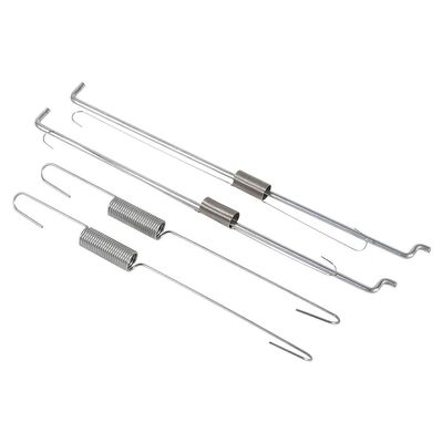 Generator Speed Control Spring, Pack of 2 Sets Throttle Governor Spring Link Rod, Generator Parts General Wire Spring for Power Equipment,168fjf160/168f-1/168f-2