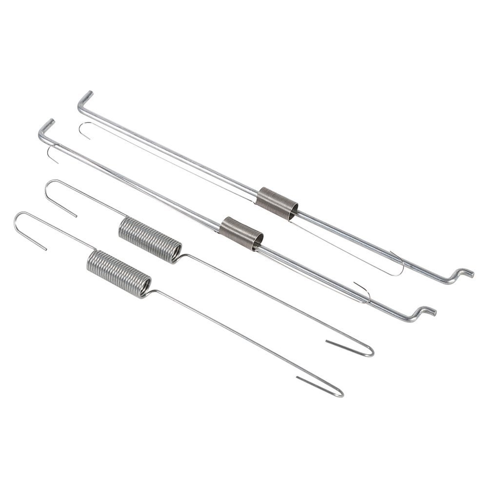 Generator Speed Control Spring, Pack of 2 Sets Throttle Governor Spring Link Rod, Generator Parts General Wire Spring for Power Equipment,168fjf160/168f-1/168f-2